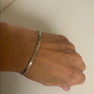 Authentic silver bracelet